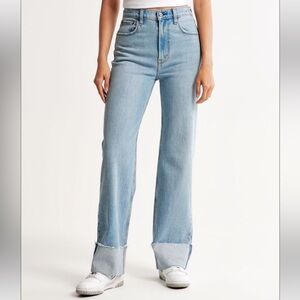 Abercrombie high rise 90s relaxed jeans